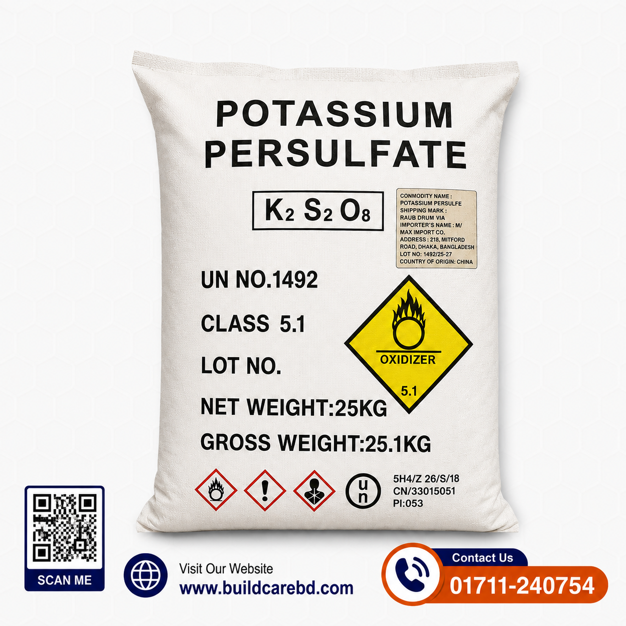 POTASSIUM PERSULFATE
