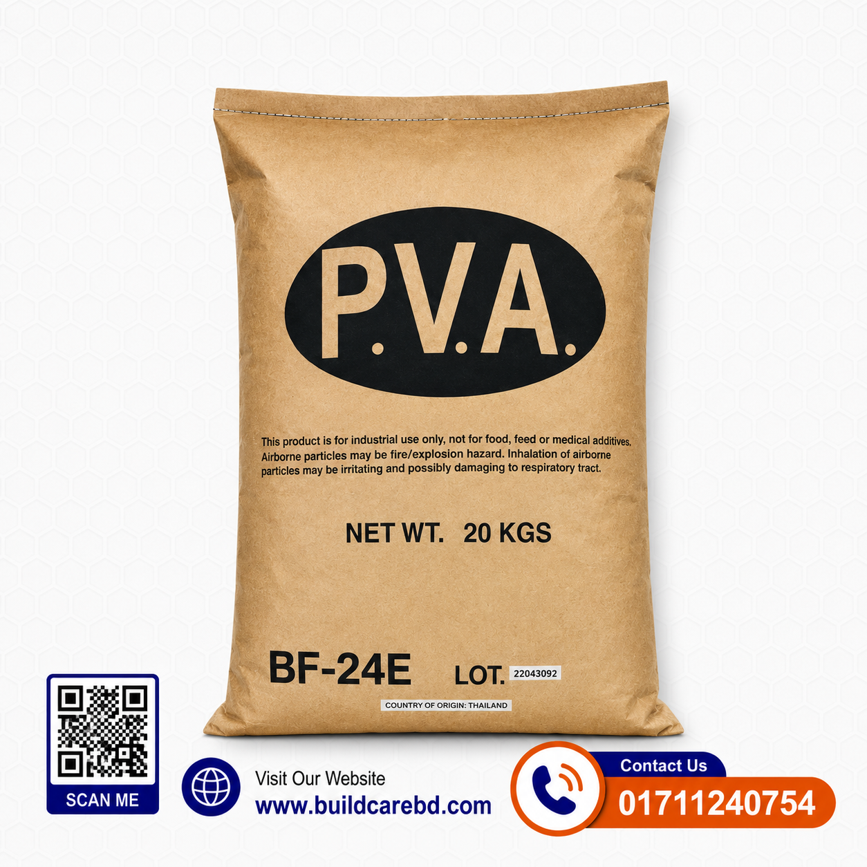 P.V.A (Polyvinyl Alcohol)