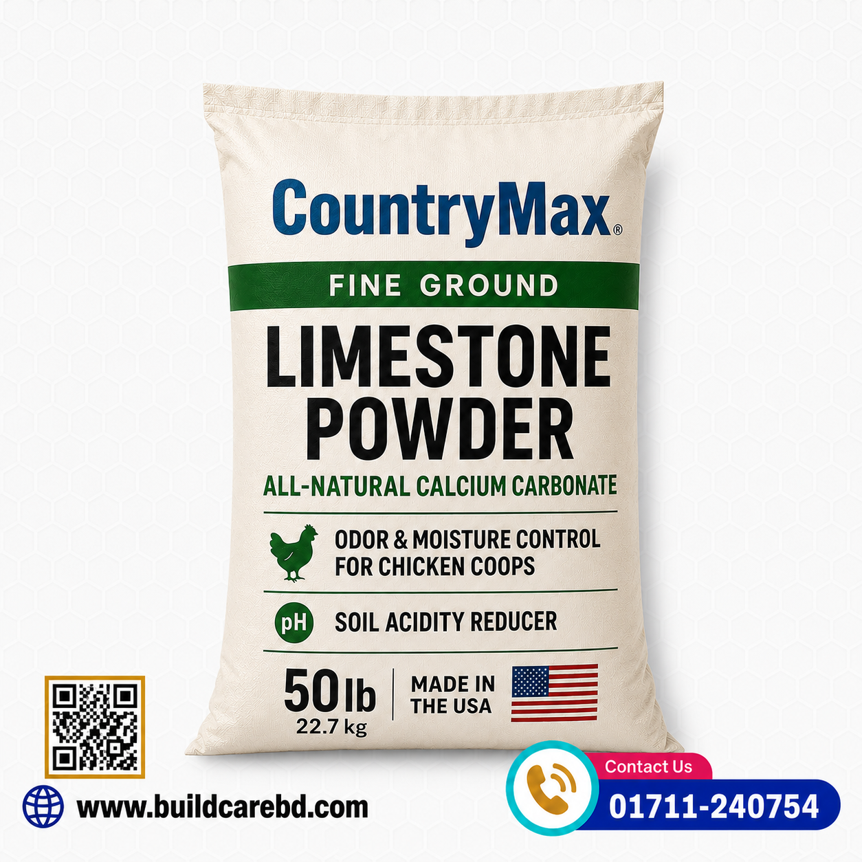 CountryMax Fine Ground Limestone Powder